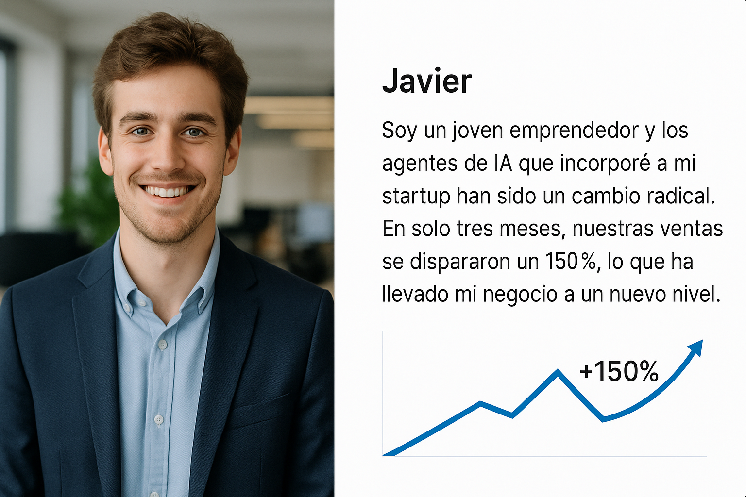 Javier caso de exito